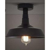 Mylights 30 cm Retro Rustik Tavan Avize Metal Sarkıt