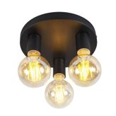 Mylights 30 cm Retro Üçlü Plofonyer Tavan Avize