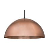 Mylights Bakır Metal Sarkıt Avize 40 cm - Ahşap - 1