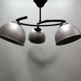 MYLİGHTS GRİ BAŞLIKLI METAL AVİZE ÜÇLÜ AVİZE