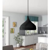 Mylights Mat Siyah Modern Spor Mutfak Avize Retro Avize