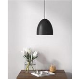 Mylights Mat Siyah Retro Rustik Vintage Sarkıt Avize