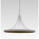 Mylights Modern Spor Beyaz Metal Avize 36 Cm En