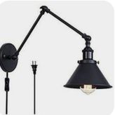 Mylights Retro Rustik Anahtarlı Fişli Akrobatik Aplik