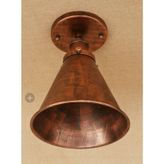 MYLİGHTS RETRO RUSTİK BAKIR ESKİTME KONİK AVİZE 189 CM EN