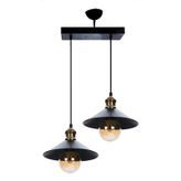 Mylights Retro Rustik İkili Sarkıt Avize Vintage Avize