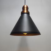 MYLİGHTS RETRO RUSTİK KONİK METAL SARKIT VİNTAGE AVİZE