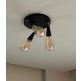 Mylights Retro Rustik Mafsalı Plofonyer Avize Üçlü Hareketli Üçlü