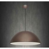 Mylights Retro Rustik Metal Sarkıt Avize 40 Cm Kahve İçi Beyaz