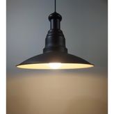 Mylights Retro Rustik Vintage Metal Sarkıt Avize - Siyah