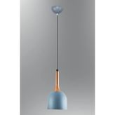 Mylights Retro Rustik Vintage Metal Sarkıt Mavi Tekli Avize