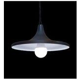 Mylights Retro Siuah İçi Beyaz Metal Sarkıt Avize 27Cm En