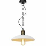 MYLİGHTS RUSTİK BEYAZ METAL SARKIT AVİZE 30 CM