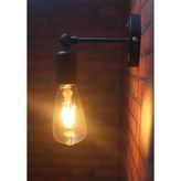 Mylights Rustik Mafsalı Hareketli Aplik E27 - Ahşap - 1