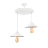 Mylights Spor Modern Beyaz 2li Sarkıt Avize