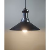 MYLİGHTS VİNTAGE RETRO RUSTİK SİYAH METAL SAKIRKIT AVİZE 30 CM