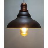 Mylights Vintage Rusrtk Metal Sarkıt Avize - Siyah