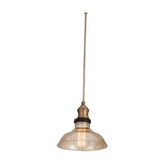 Mylights Vintage Rustik Retro Camlı Sarkıt Avize En 20 Cm