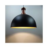 Mylights Vintage Rust,k Metal Sarkıt Avize 40 cm - Ahşap - 1