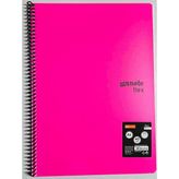 Mynote A4 40 Yaprak Kareli Pp Kapak Spiralli Defter Pembe