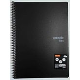 Mynote A4 40 Yaprak Kareli Pp Kapak Spiralli Defter Siyah