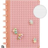 Mynote Blok Ciltli Defter A5 Kareli Pembe