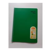 Mynote Flex A4 Spiralli Defter, 40 Yaprak, Yeşil, Kareli