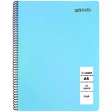 MyNote Flex Pastel Çizgili Defter A4 60 Yaprak Mavi