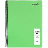MyNote Flex Pastel Çizgili Defter A4 60 Yaprak Yeşil