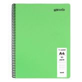 MyNote Flex Pastel Kareli Defter A4 120 Yaprak Yeşil