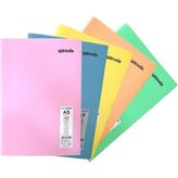 Mynote Text Pastel Defter A5 60 Yp Kareli Karışık Desen