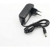Mythriva 12V Fişli Adaptör 2 Amper 25 Watt - Şerit Led, Modem ve Kamera Uyumlu Güç Kaynağı Trafosu - Cata - 1-Siyah