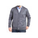 Nacar Store Erkek Indigo Yün Triko Örme Hırka