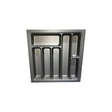 Nacario 36X36 Çekmece Içi Antrasit Kaşıklık Maket Bıçağı Hediyeli (33X32,5 Cm'e Kadar Kesilebilir)