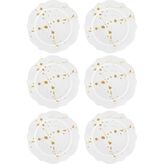Nacario The Mia Splash Pasta Tabağı 6 Parça 21 cm