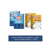 Naftalin 100 Gr X 2 Adet + Rezervuar Küpleri 2'Li X 2 Adet