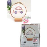 Nakış Kitleri Kasnaklı 8.6 x 6 cm Araba