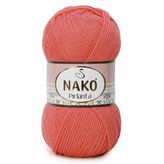 Nako Pırlanta 11517 Şerbet Pembe 5 Adet Örgü İpi
