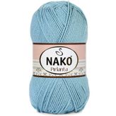 NAKO Pırlanta Amigurumi El Örgü İpi 10482 Azur