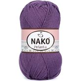 NAKO Pırlanta Amigurumi El Örgü İpi 6684 Açık Mürdüm