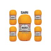 Nako Pırlanta Orgu Ipi 5Li Paket ( 100Gr X 5 Adet) / 184
