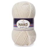 Nako Spaghetti 288 Bone Grey El Örgü İpi