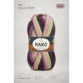 NAKO Vega Stripe Ebruli Örgü İpi 82414