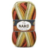 NAKO Vega Stripe Ebruli Örgü İpi 82419