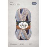 NAKO Vega Stripe Ebruli Örgü İpi 82422