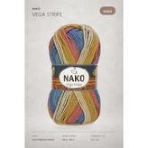 NAKO Vega Stripe Ebruli Örgü İpi 83602