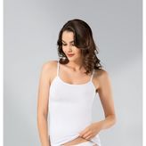 Namaldı 296 Ip Askılı Atlet - Beyaz