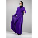 Namaz Elbisesi Mor - Bej - XS - S