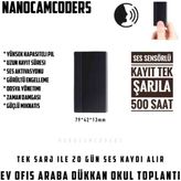 Nanocamcoders 1k ° 1080P Hd Mini Premium Kamera Sesli Video Kablosuz Gizli Güvenlik Kamerası Uzak Izle Ev Ofis Depo ( kamera değildir )