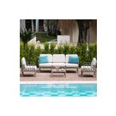 Nar Sokagi Garda Moduler Sofa Bahce Oturma Grubu 3'Lu Set
